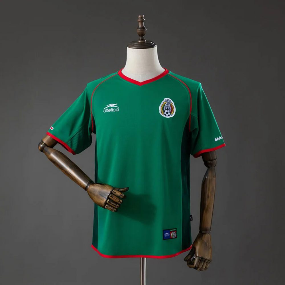 Retro Mexico 2002 Home Jersey Fan Version