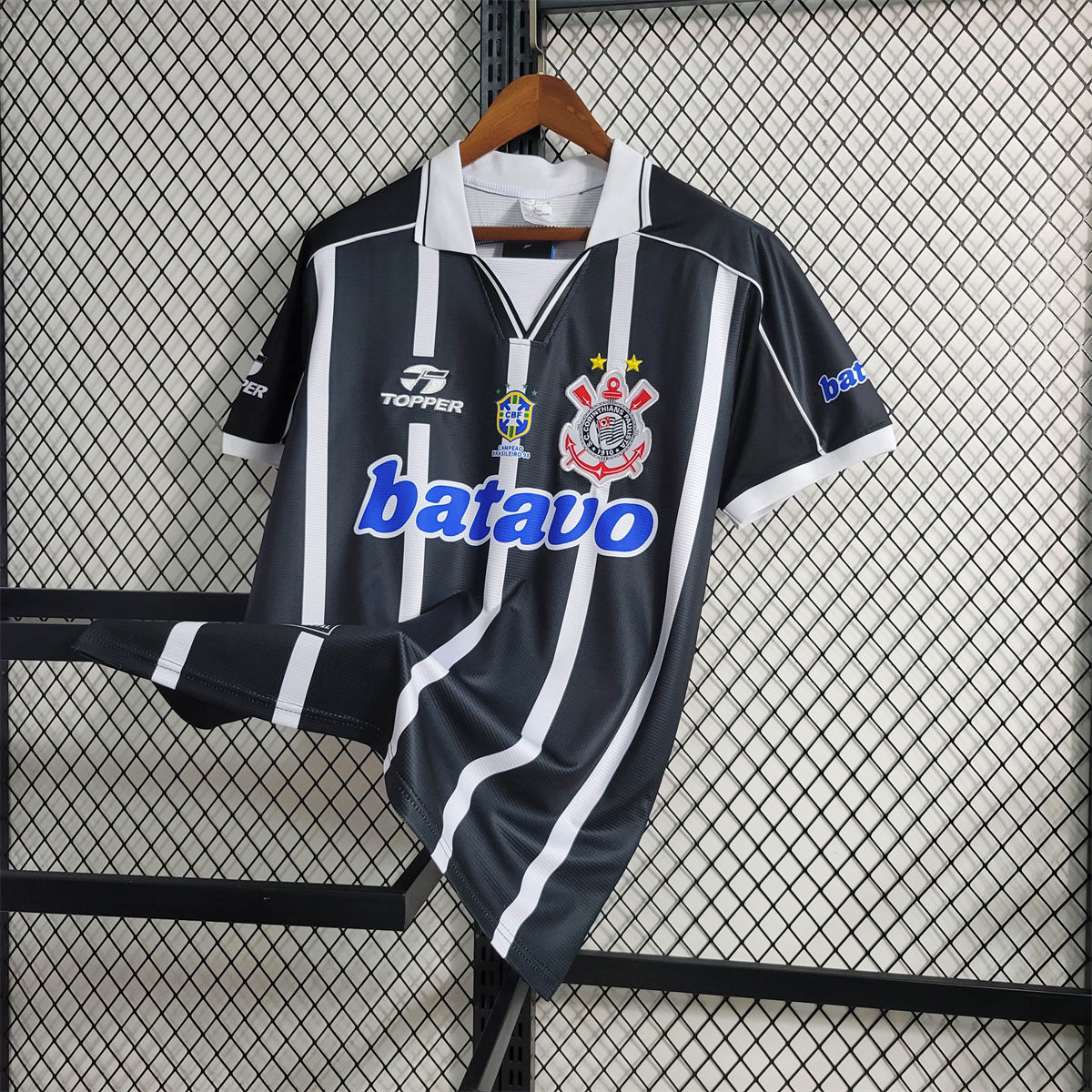 Retro 1999 Corinthians Away jersey Fan Version