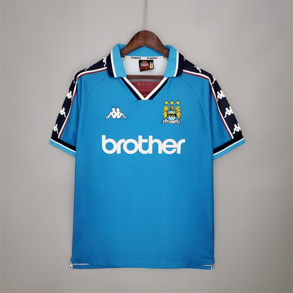 Retro Manchester City 97/99 home jersey Fan Version