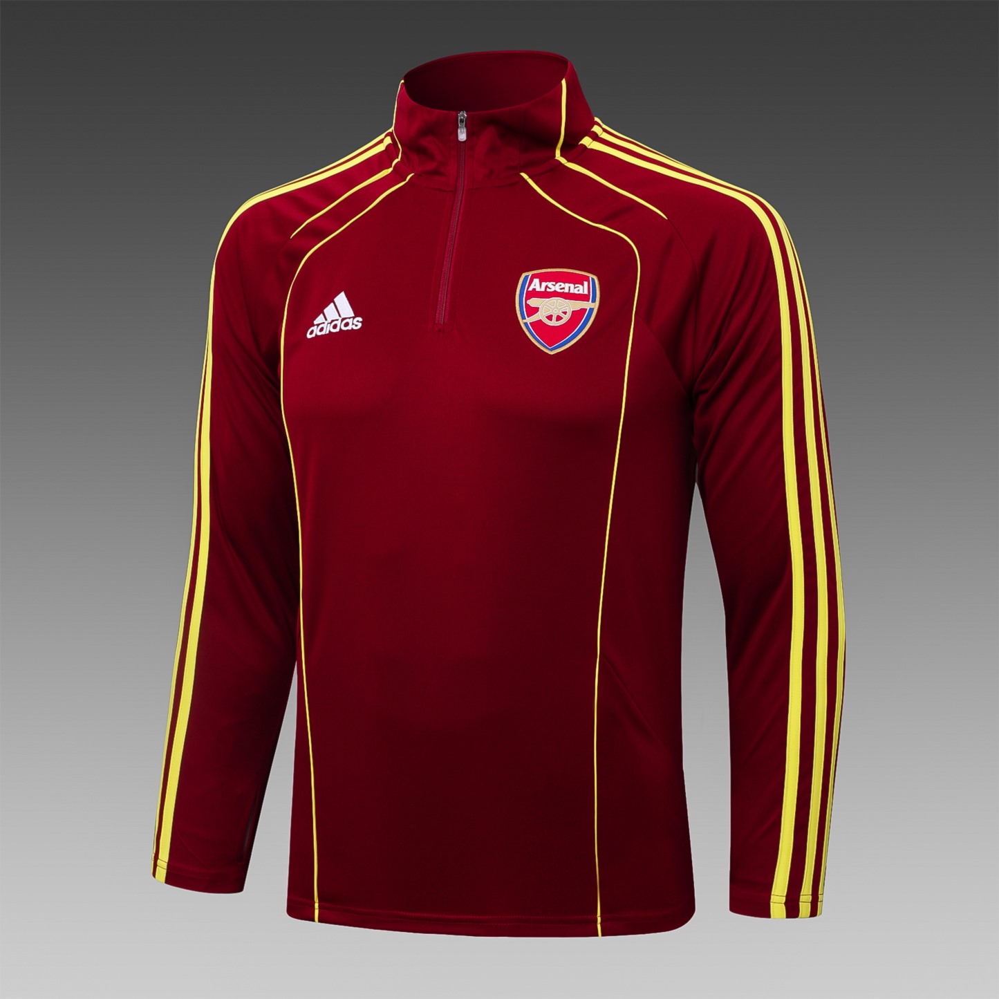 202526 Arsenal red Long-sleeved half-pull training kit Football team kit