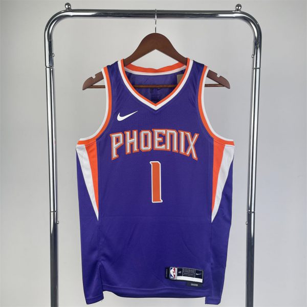 NBA Phoenix Suns BOOKER#1 2022/23 Blue Association Edition Swingman Jersey S-XXL