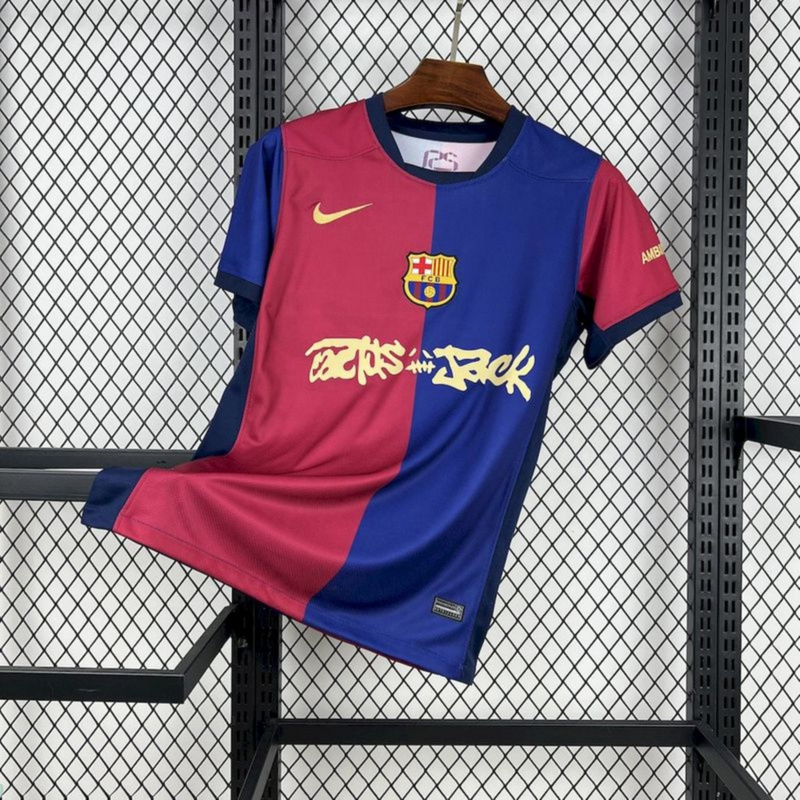 2024/25 Barcelona Travis Scott Edition Jersey Fan Version