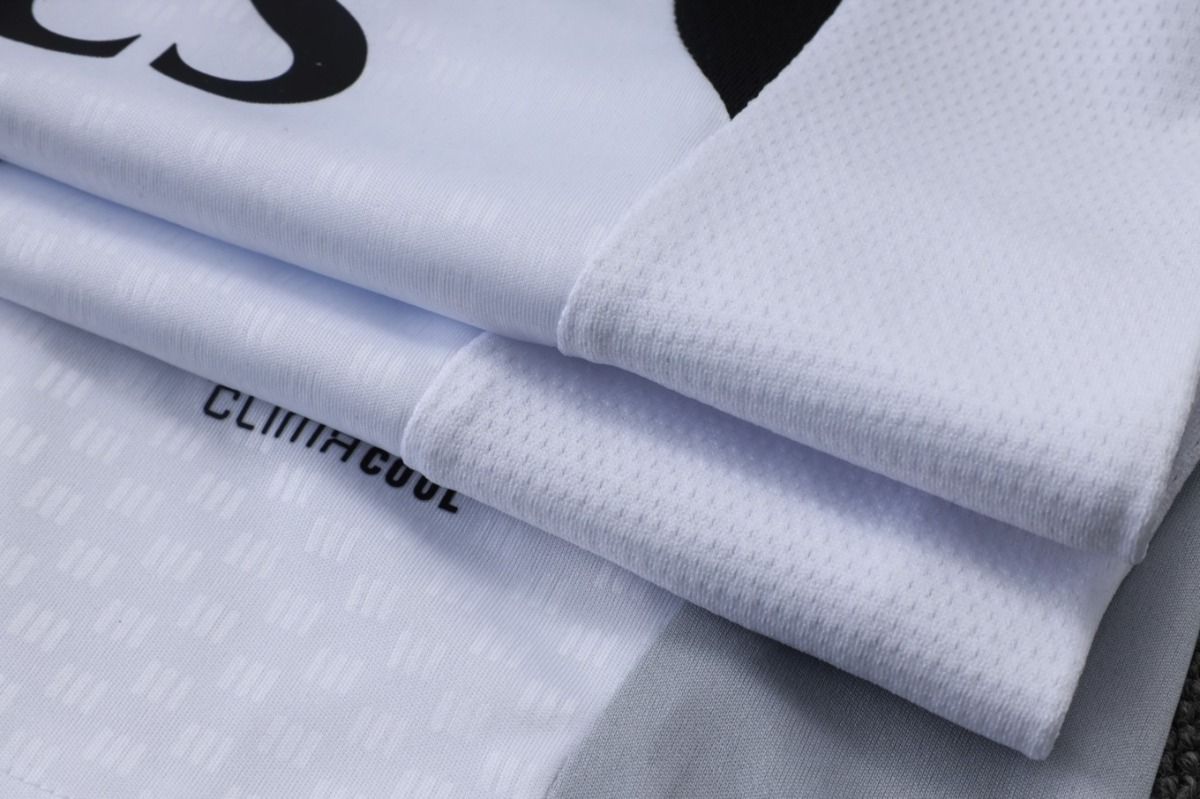 2026 Real Madrid White Training Set Shirt and Shorts