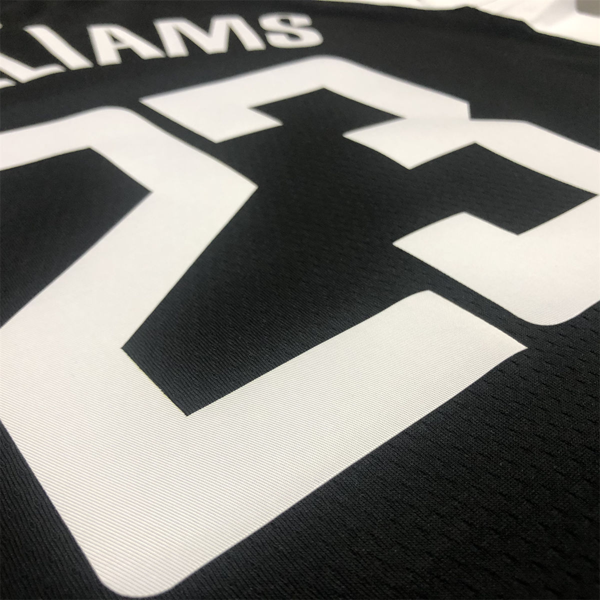NBA Los Angeles Clippers V-Neck Black Jersey WILLIAMS#23 S-XXL