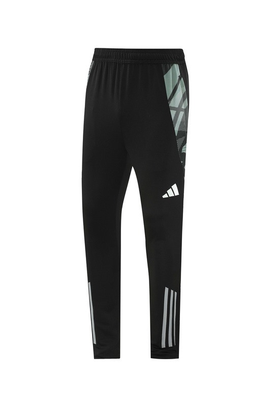 2024 Adidas Black Long-sleeved half-pull training kit Football team kit