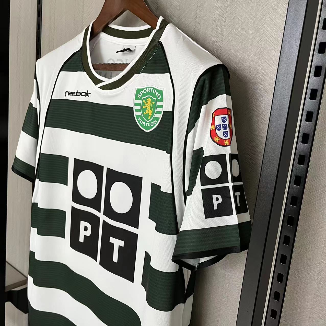 Retro Sporting Lisbon  01/03 Home jersey Fan Version