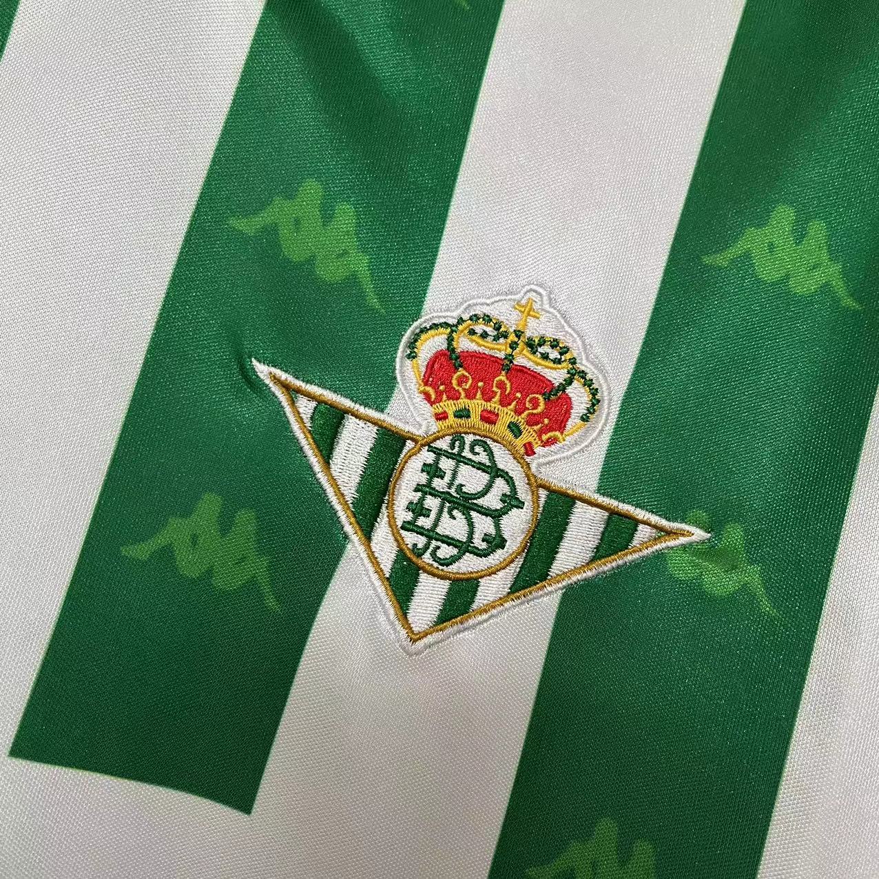 Retro Real Betis 95/96 Home jersey Fan Version
