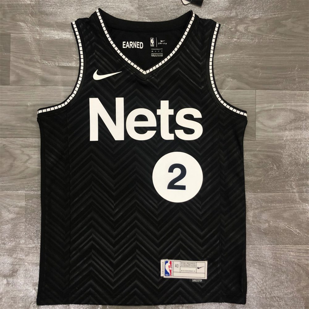 NBA Brooklyn Nets V-Neck Black Jersey GRIFFIN#2 S-XXL