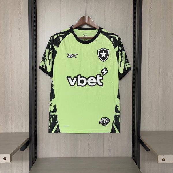 2025/26 Botafogo Pre-match training Light green jersey Fan version