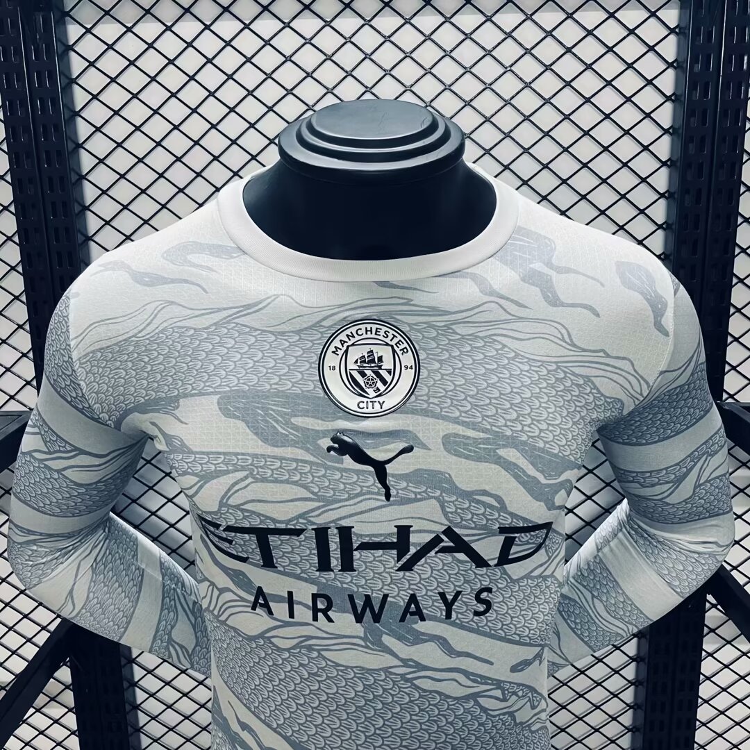 24/25 Manchester City Year of the Dragon Special Edition Jersey Long Sleeve Player Version