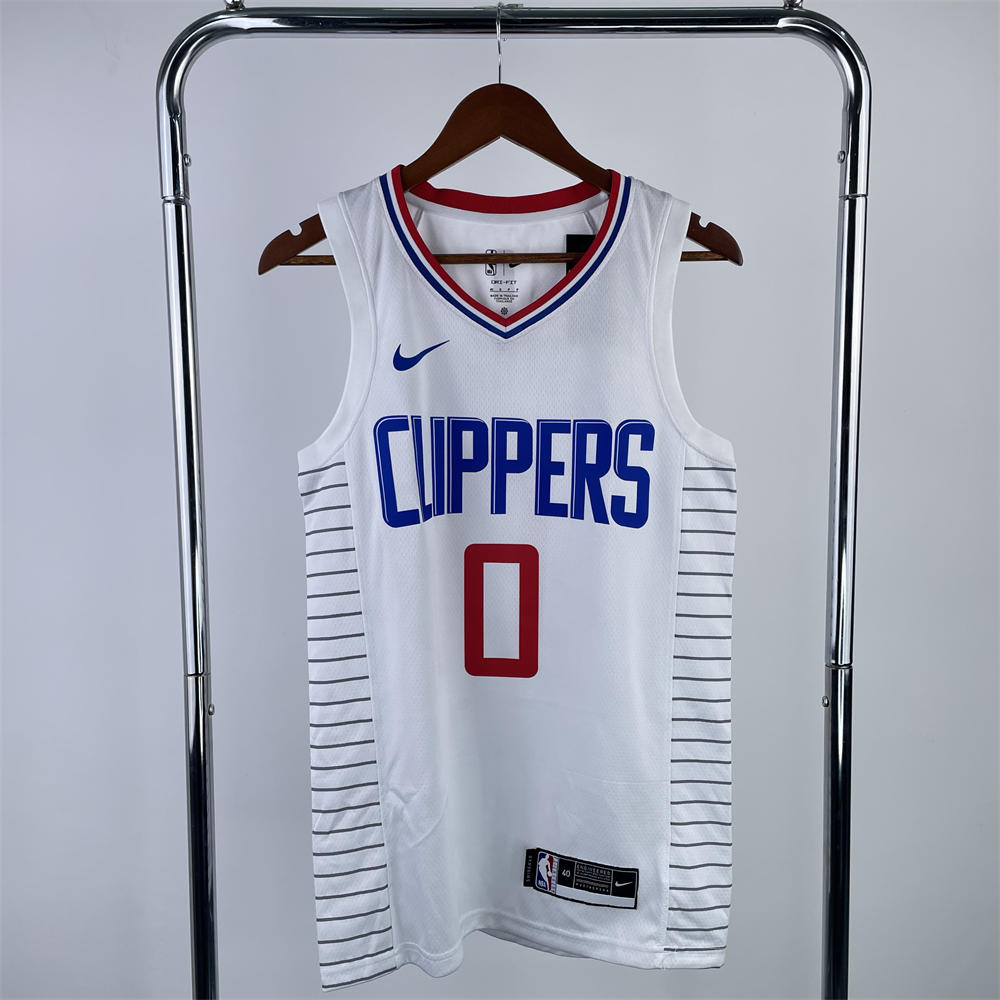 NBA Los Angeles Clippers Jersey WESTBROOK#0 S-XXL