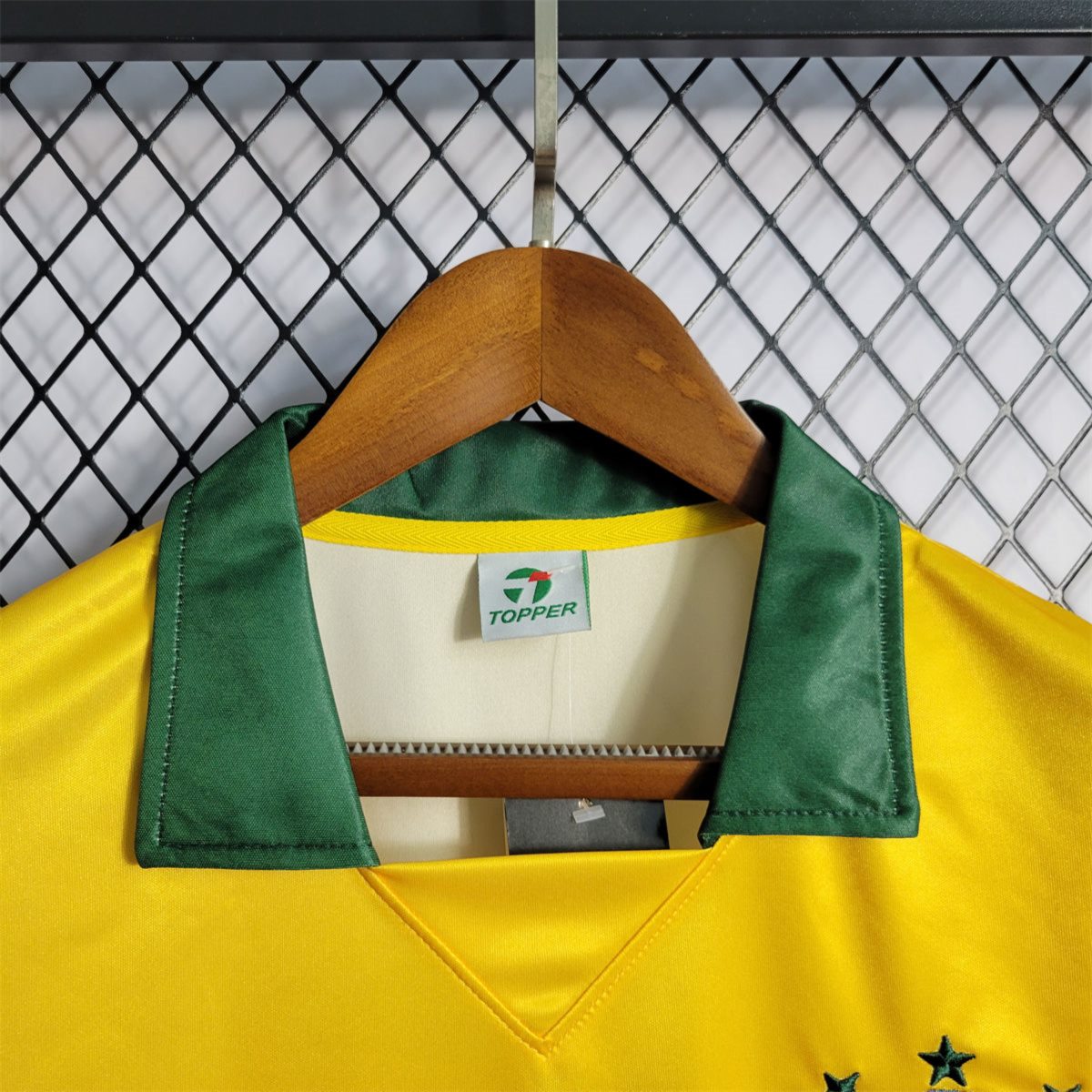 Retro 1988/90 Brazil home jersey Fan Version