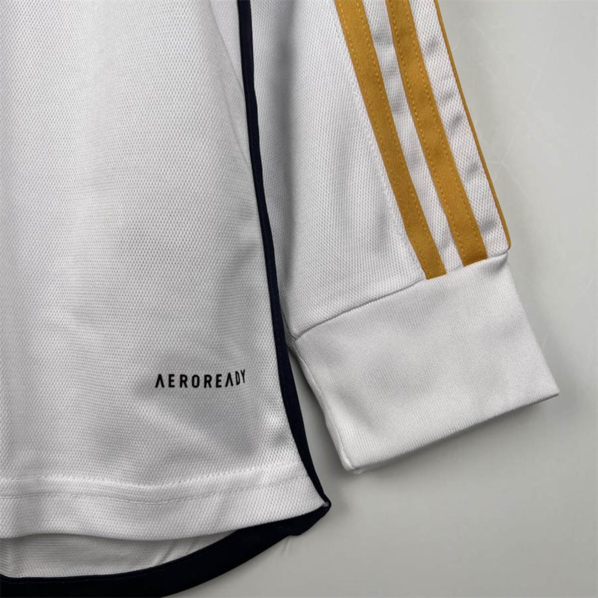 23/24 Real Madrid Home Long Sleeve jersey Fan Version
