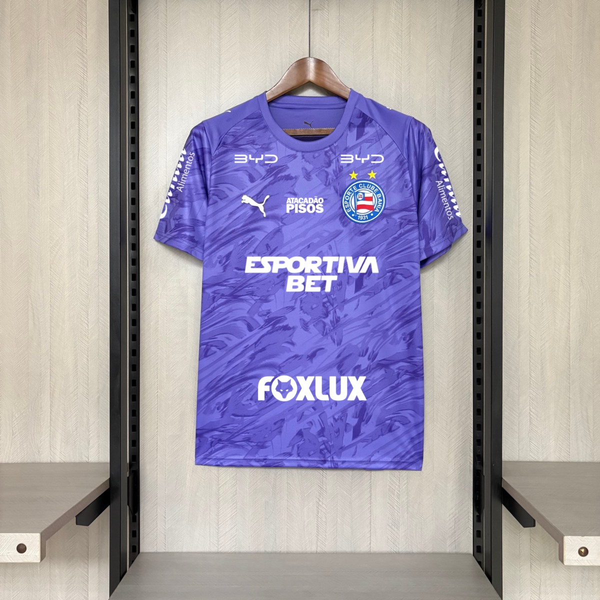2026/27 Bahia Goalkeeper Purple Jersey Fan Version