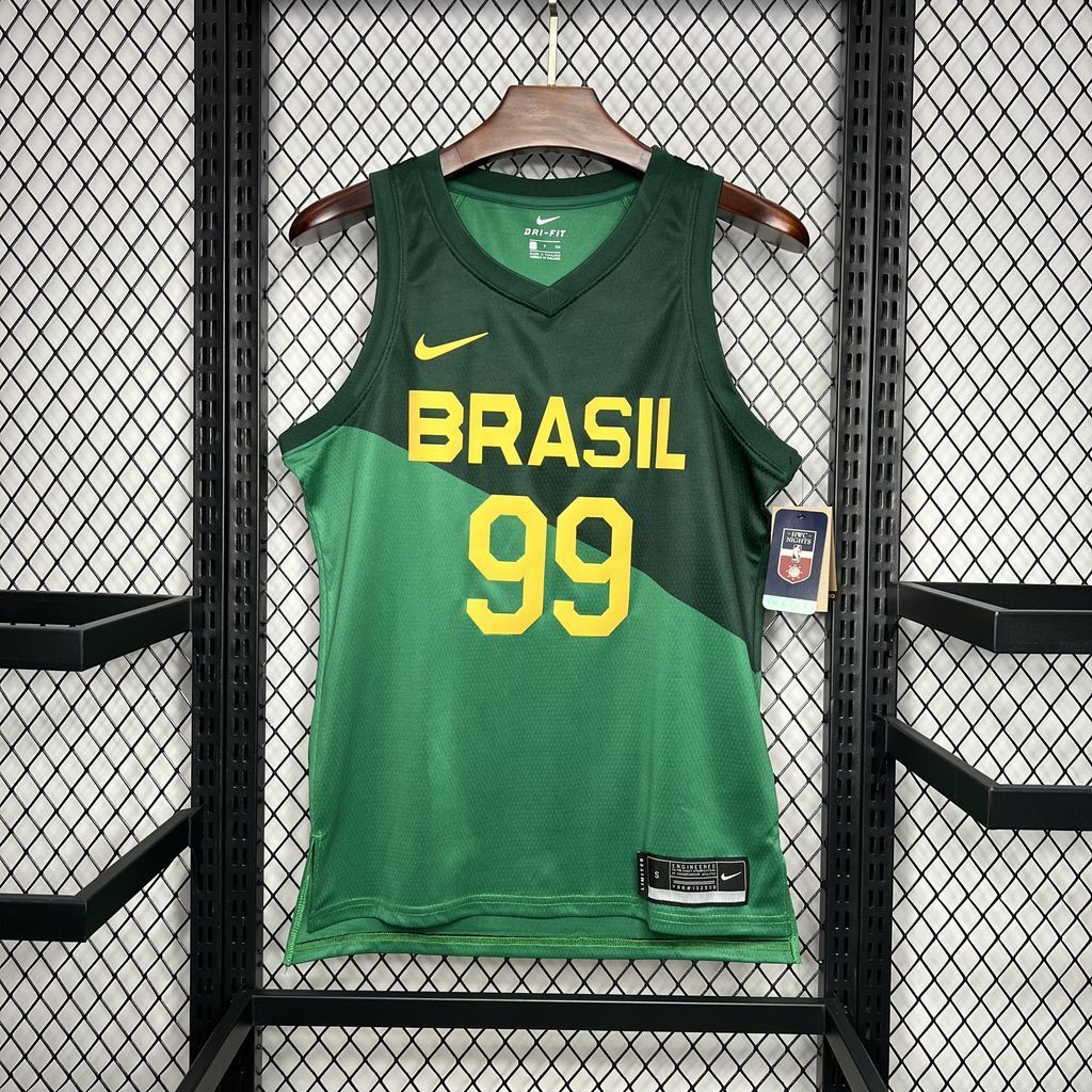 NBA Brazil 2024/25 Basketball jersey