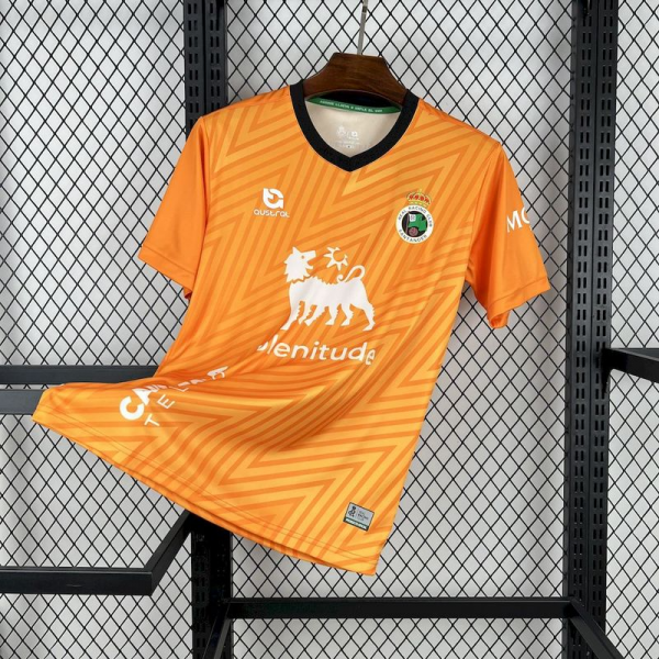24/25 Racing de Santander Orange Goalkeeper Jersey Fan Version