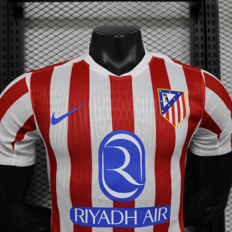 2025/26 Atletico Madrid Home jersey Player Version