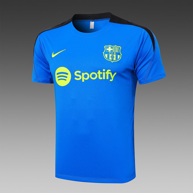 24/25 Barcelona Blue Training Set Shirt and Shorts