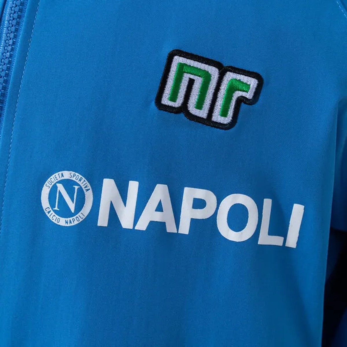 1987/88 SSC Napol Vintage Style Jacket Windbreaker