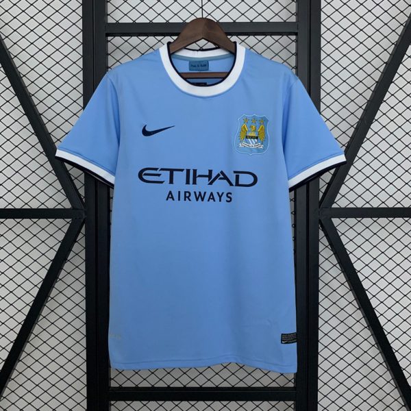 Retro Manchester City 2013/14 Home jersey Fan Version