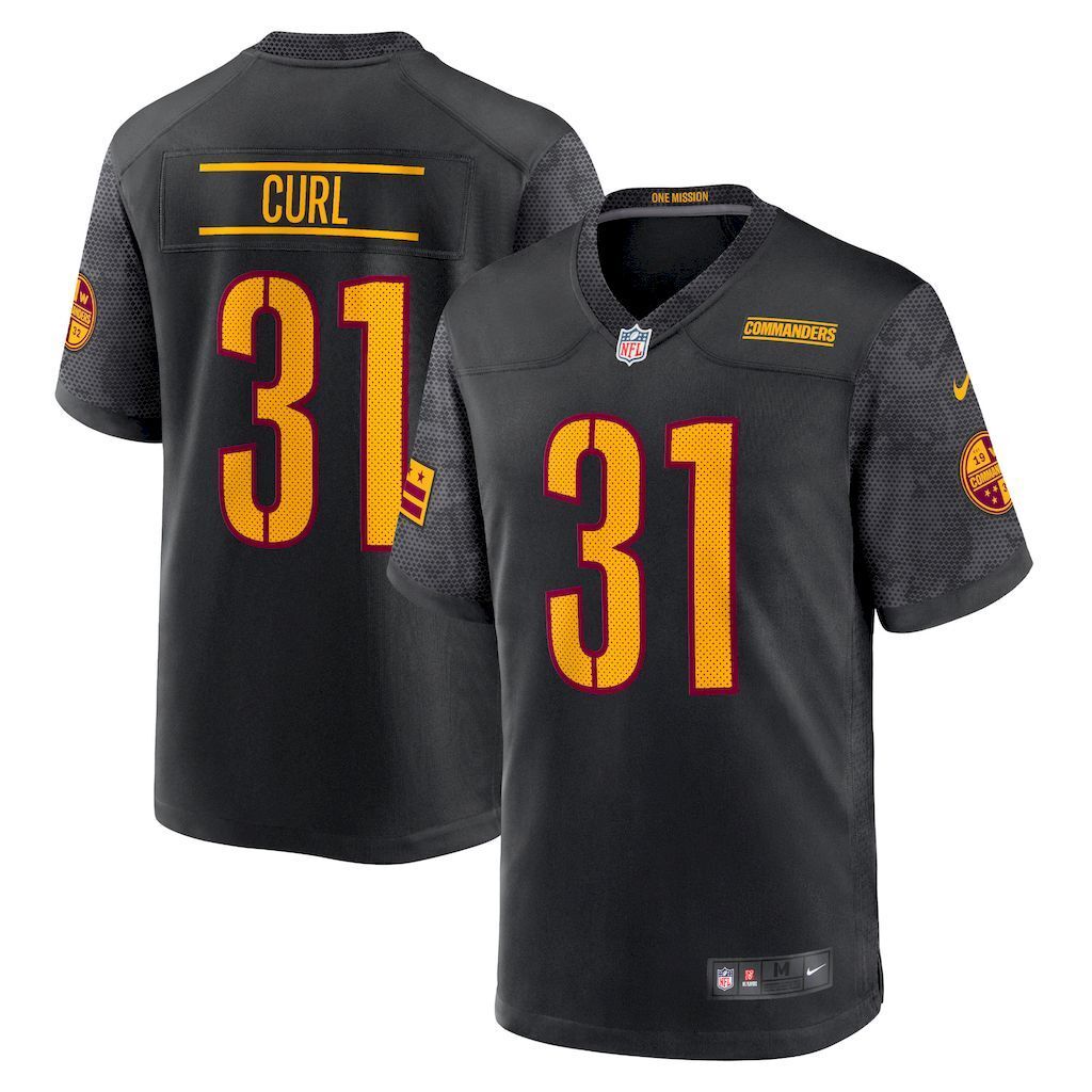 NFL Washington Commanders Jeysey CURL #31
