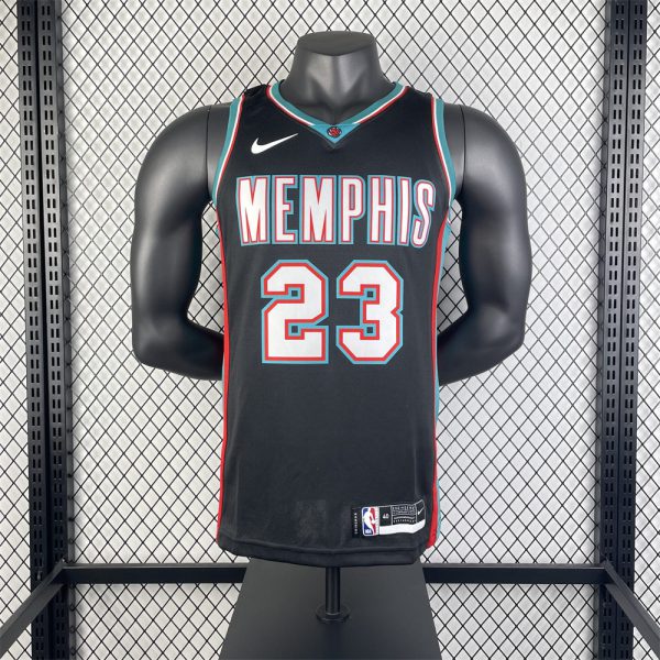 NBA Memphis Grizzies V-neck Black Jersey ROSE#23 S-XXL
