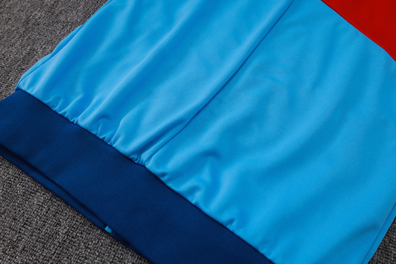 2026 Barcelona Light blue Jacket Training Suit Set
