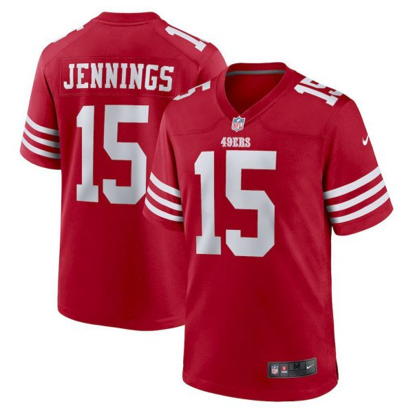 NFL San Francisco 49ers Jeysey JENNINGS # 15