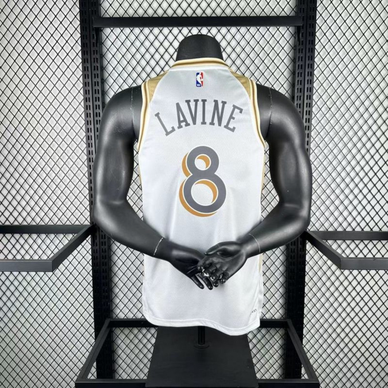 NBA Chicago Bulls 2025 Swingman City Edition Jersey LAVINE#8 s-xxl
