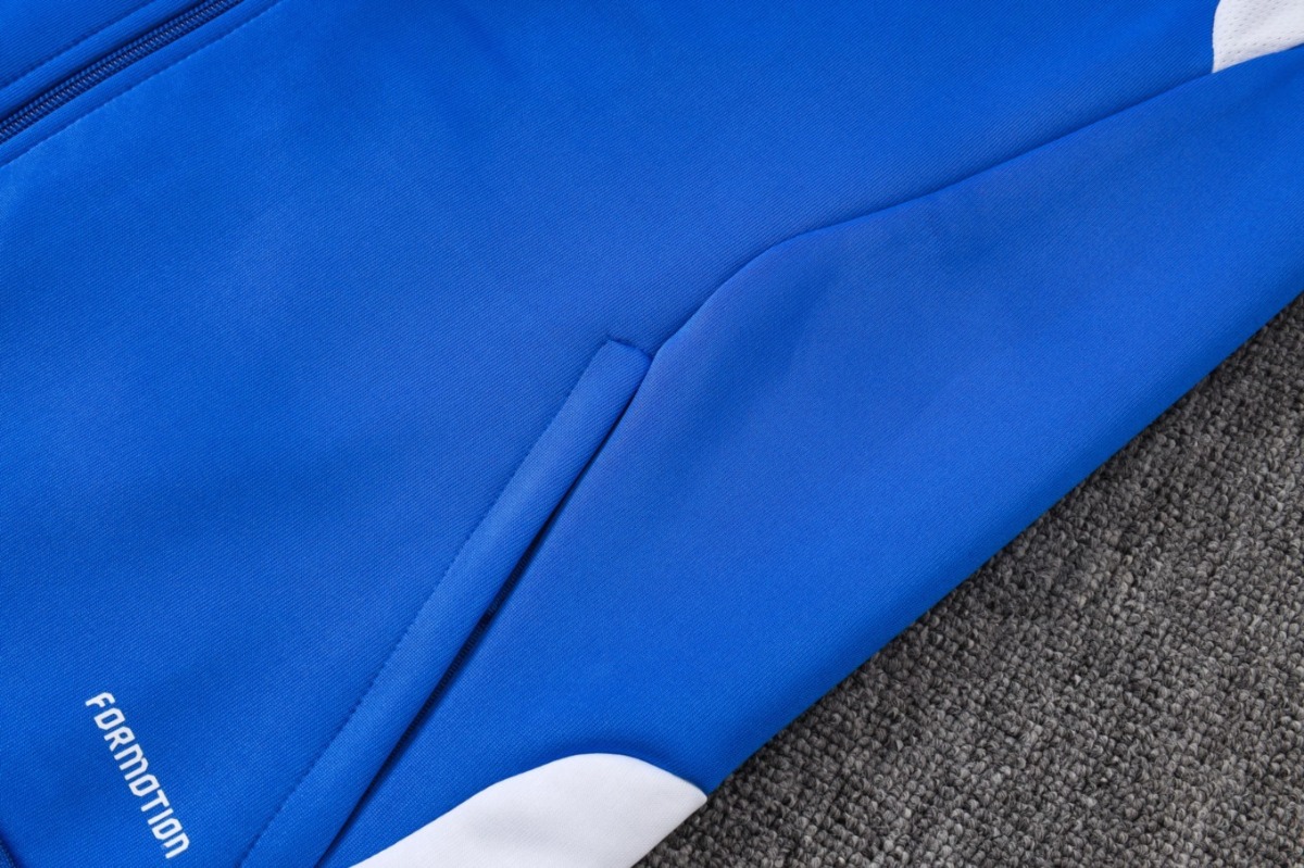 2026 Juventus Electric Blue Jacket Training Suit Set
