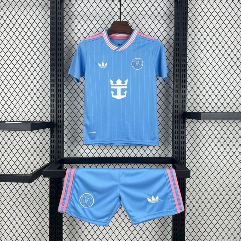 2025/26 Inter Miami Second Away jersey Kid Kits Size 16-28