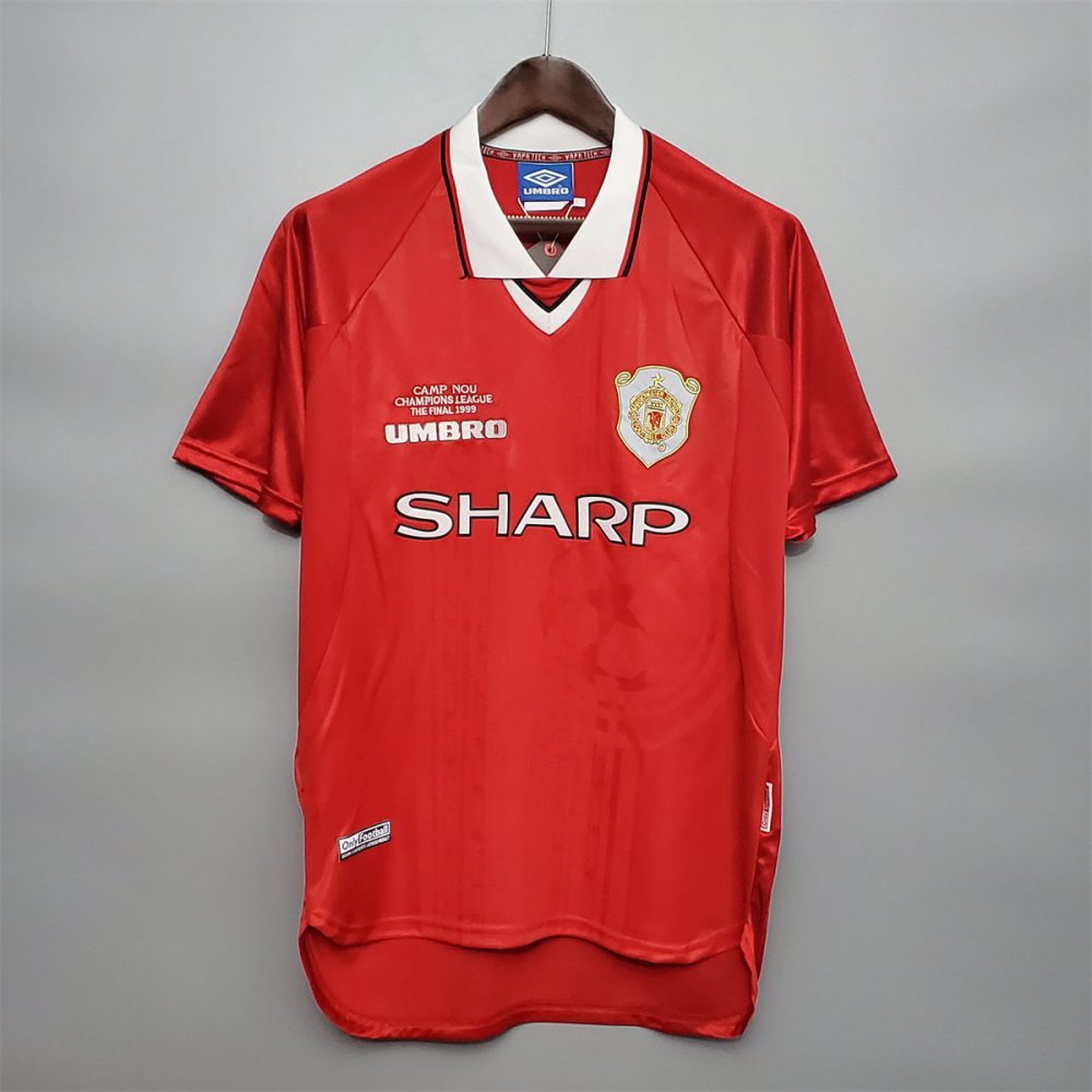 Retro Manchester United 99/00 home jersey Fan Version