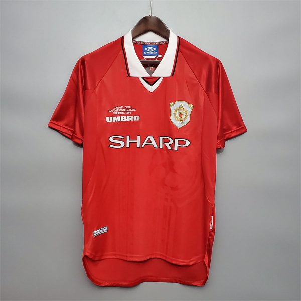 Retro Manchester United 99/00 home jersey Fan Version