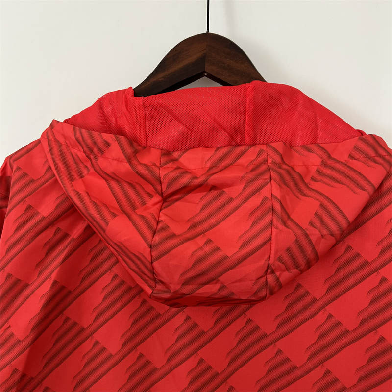 23/24 Windbreaker Flamengo Red Sport Unifom jersey Sport Unifom