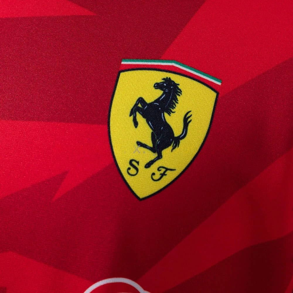 F1 Racing Scuderia Ferrari 2025 Red Shirt