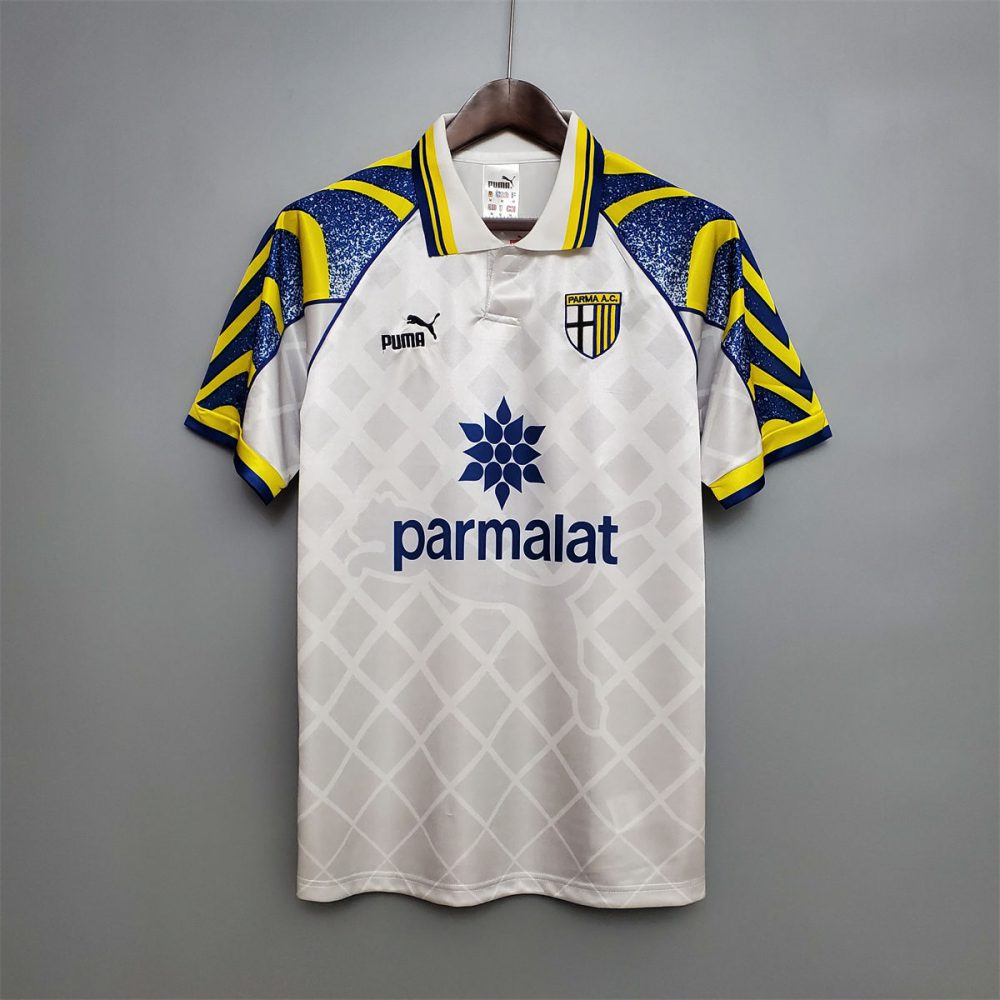 Retro Parma 95/97 Parma White jersey Fan Version