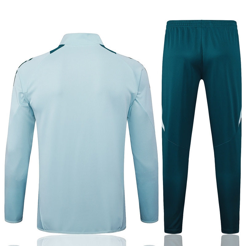 2024/25 Cruzeiro Light blue Jacket Training Suit Set Football Team Shirt Sports Fashion