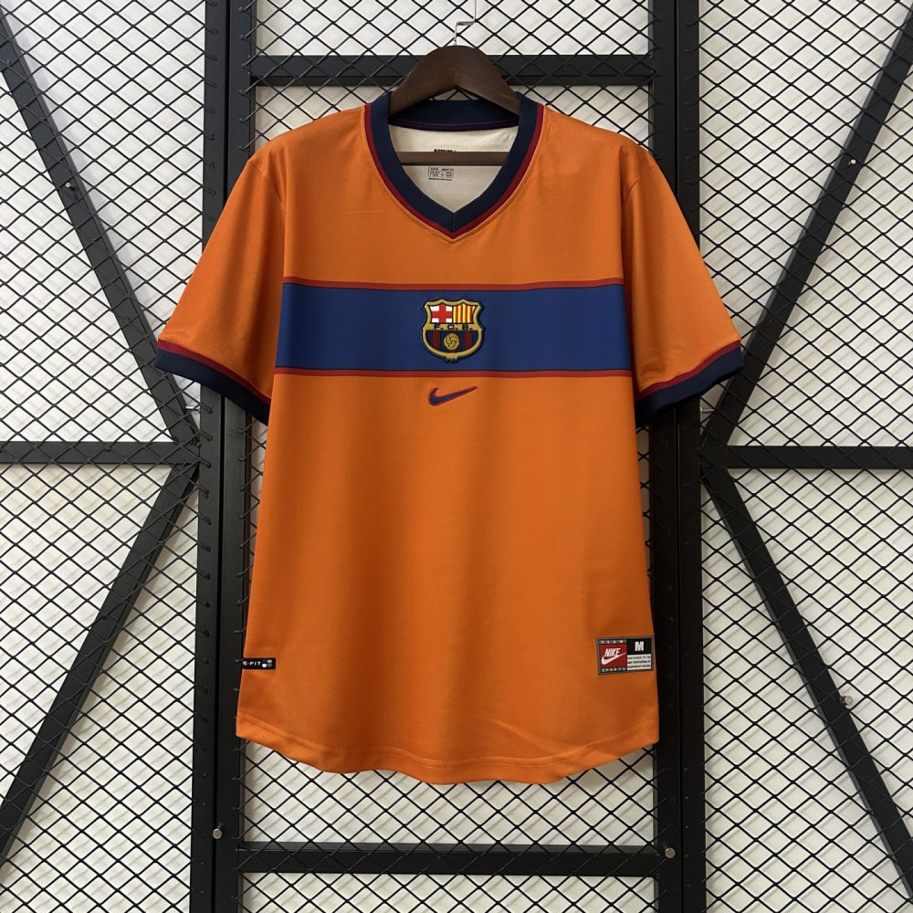 Retro Barcelona 98/99 Third Away jersey Fan Version