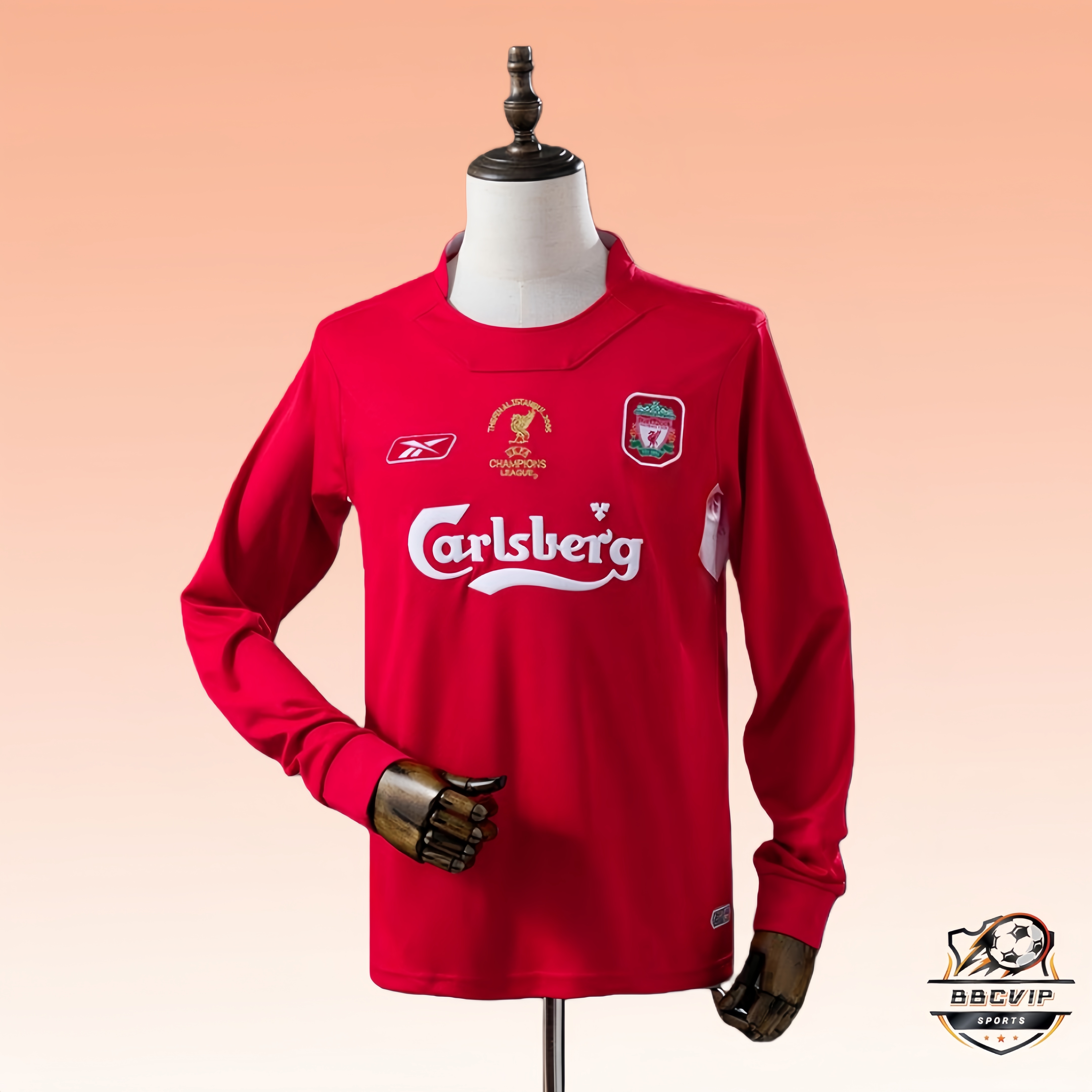 Retro Liverpool 2004/05 Home jersey Fan Version