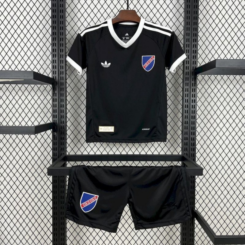 2025/26 Colo Colo Anniversary Black jersey Kid Kits Size 16-28