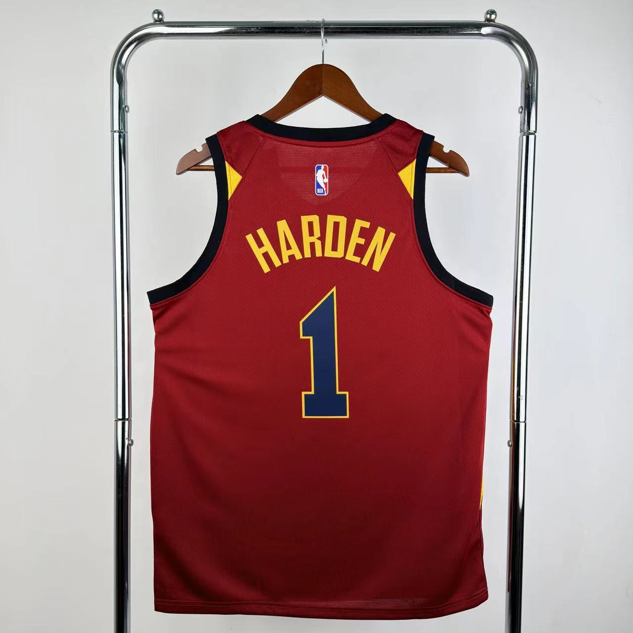 NBA Cleverland Cavaliers V-Neck Red jersey HARDEN#1