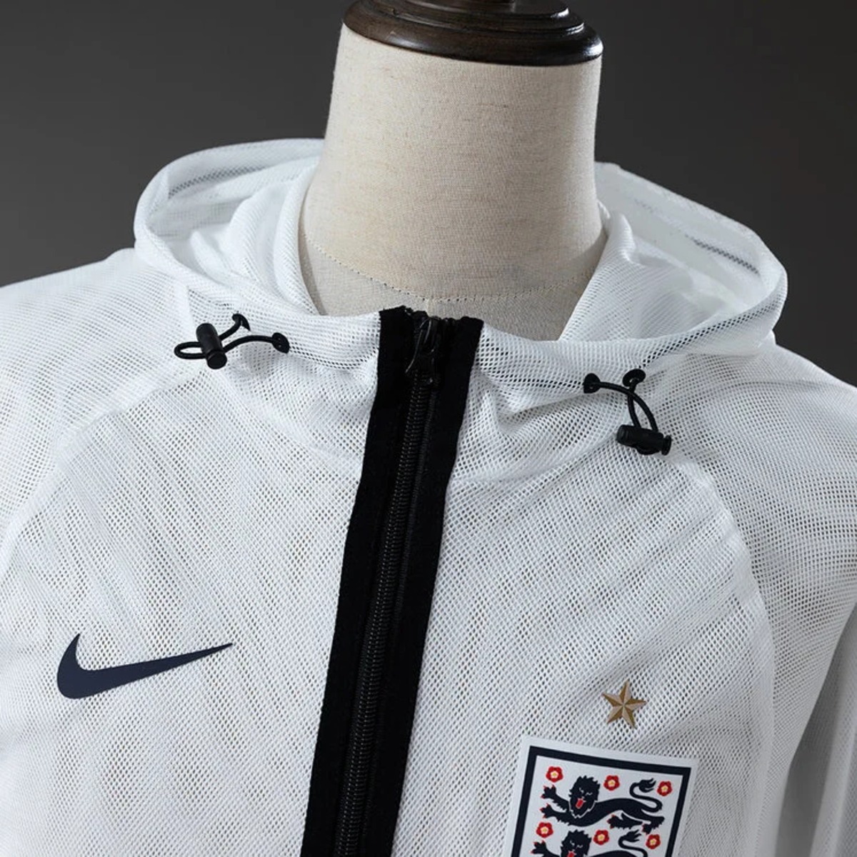 2026 England White Windbreaker