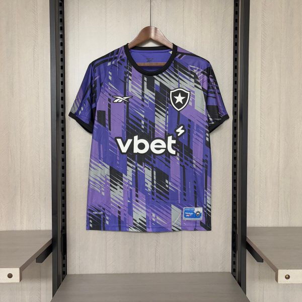 Botafogo 2025/26 Goalkeeper Purple Jersey Fan Version