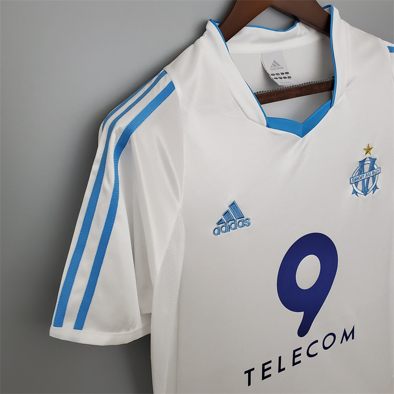 Retro Marseille 02/03 Home jersey Fan Version
