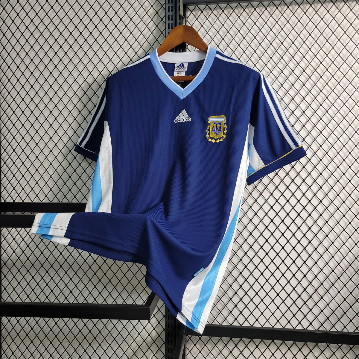 Retro Argentina 1998 Away jersey Fan Version