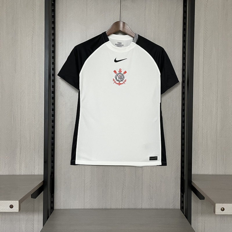 Women's 2025/26 Corinthians Home Jersey Fan Version
