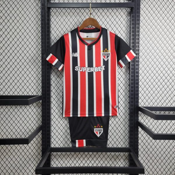24/25 kids kits sao paulo away jersey size: 16-28