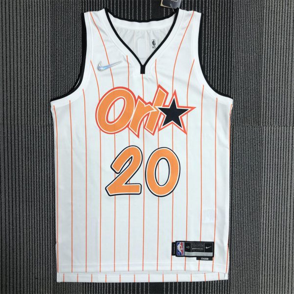 NBA Orlando Magic V-Neck White 75th Anniversary FULTZ#20 JERSEY S-XXL