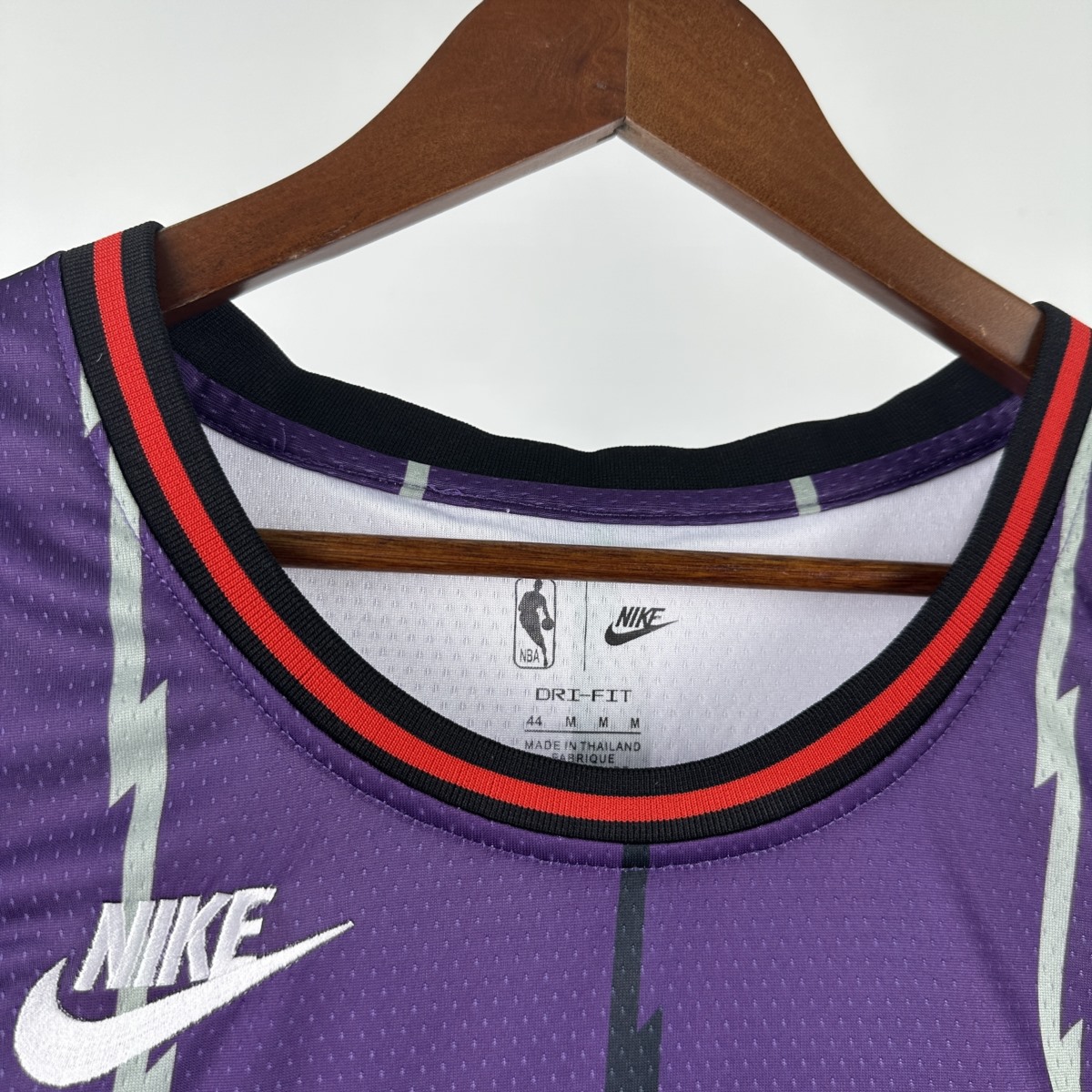 NBA Toronto Raptors Round Neck Purple McGRADY#1 jersey S-XXL