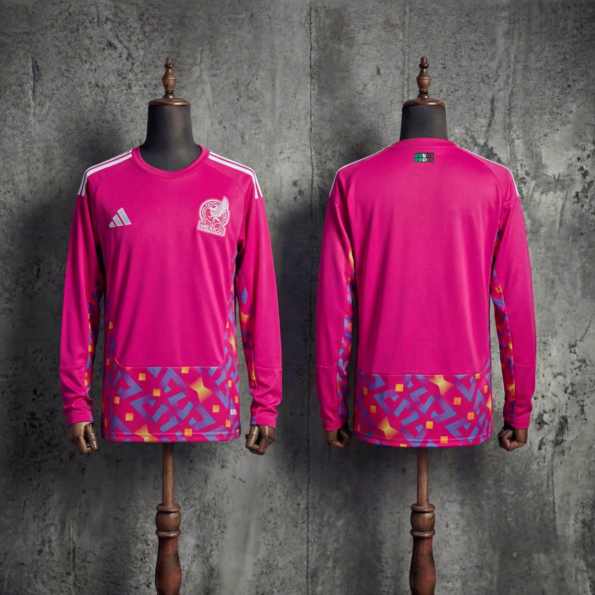 Mexico 2026 World Cup Goalkeeper Pink Jersey Fan Version